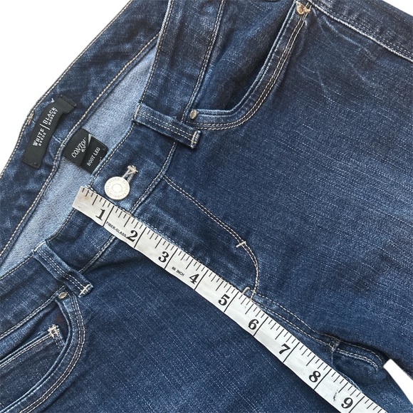 WHBM Vintage Bootcut Stretch Jeans Size 6S - Picture 4 of 5